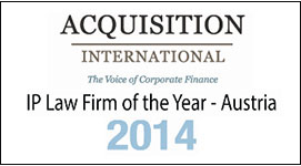 Award IP-Law firm of the year 2014